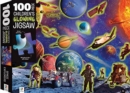 100-Piece Children's Glowing Jigsaw: Space Explorers - Book