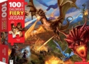 100-Piece Children's Fiery Jigsaw: Dragon Fire - Book