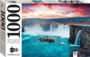 Mindbogglers 1000 Piece Jigsaw Godafoss Waterfall Iceland - Book