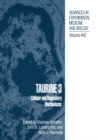 Taurine 3 : Cellular and Regulatory Mechanisms - eBook