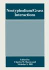 Neotyphodium/Grass Interactions - Book