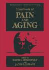 Handbook of Pain and Aging - Book