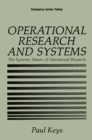 Operational Research and Systems : The Systemic Nature of Operational Research - eBook