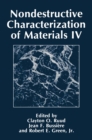 Nondestructive Characterization of Materials IV - eBook
