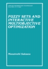 Fuzzy Sets and Interactive Multiobjective Optimization - eBook