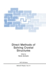 Direct Methods of Solving Crystal Structures - eBook