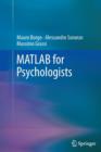 MATLAB for Psychologists - Book