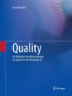 Quality : Its Definition and Measurement As Applied to the Medically Ill - Book