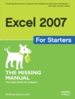 Excel 2007 for Starters: The Missing Manual : The Missing Manual - eBook