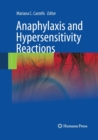 Anaphylaxis and Hypersensitivity Reactions - Book