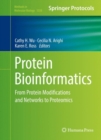 Protein Bioinformatics : From Protein Modifications and Networks to Proteomics - eBook
