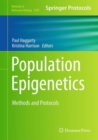 Population Epigenetics : Methods and Protocols - eBook
