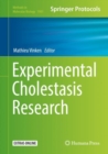Experimental Cholestasis Research - eBook