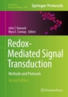 Redox-Mediated Signal Transduction : Methods and Protocols - eBook