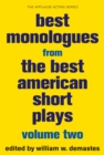 Best Monologues from The Best American Short Plays - eBook