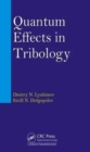 Quantum Effects in Tribology - Book