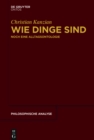 Wie Dinge sind : Noch eine Alltagsontologie - eBook