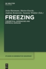 Freezing : Theoretical Approaches and Empirical Domains - eBook