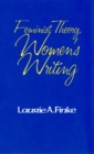 Feminist Theory, Women's Writing - eBook