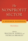 The Nonprofit Sector : A Research Handbook, Third Edition - Book