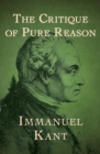 The Critique of Pure Reason - eBook