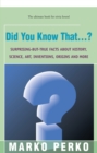 Did You Know That...? - Book