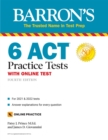 6 ACT Practice Tests with Online Test - Book
