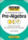 Barron's Math 360: A Complete Study Guide to Pre-Algebra with Online Practice - Book