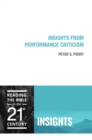 Insights from Performance Criticism - eBook