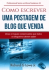 Como escrever uma postagem de blog que venda - eBook