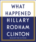 What Happened - Book