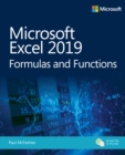Microsoft Excel 2019 Formulas and Functions - eBook