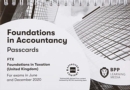 FIA Foundations in Taxation FTX FA2019 : Passcards - Book
