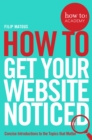 How To Get Your Website Noticed - eBook