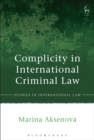 Complicity in International Criminal Law - eBook