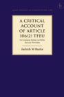 A Critical Account of Article 106(2) TFEU : Government Failure in Public Service Provision - Book