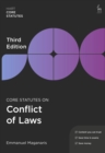 Core Statutes on Conflict of Laws - Book