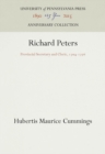 Richard Peters : Provincial Secretary and Cleric, 174-1776 - eBook