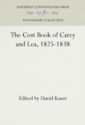 The Cost Book of Carey and Lea, 1825-1838 - eBook