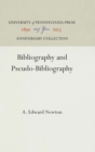 Bibliography and Pseudo-Bibliography - eBook