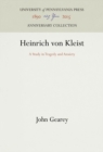 Heinrich von Kleist : A Study in Tragedy and Anxiety - eBook
