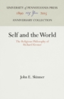 Self and the World : The Religious Philosophy of Richard Kroner - eBook