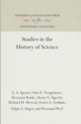 Studies in the History of Science - eBook