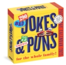 290 Bad Jokes & 75 Punderful Puns Page-A-Day Calendar 2023 - Book