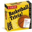 Year of Basketball Trivia Page-A-Day® Calendar 2025 : Immortal Records, Team History & Hall of Famers - Book