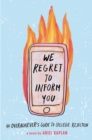 We Regret to Inform You - eBook