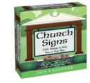 Church Signs 2024 Day-to-Day Calendar : Little Sayings to Help You on Your Way - Book
