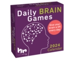 Daily Brain Games 2024 Day-to-Day Calendar : Give your brain a lift every day - Book
