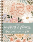 Scriptures and Florals 16-Month 2023-2024 Weekly/Monthly Planner Calendar - Book