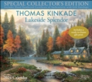 Thomas Kinkade Special Collector's Edition 2024 Deluxe Wall Calendar with Print : Lakeside Splendor - Book